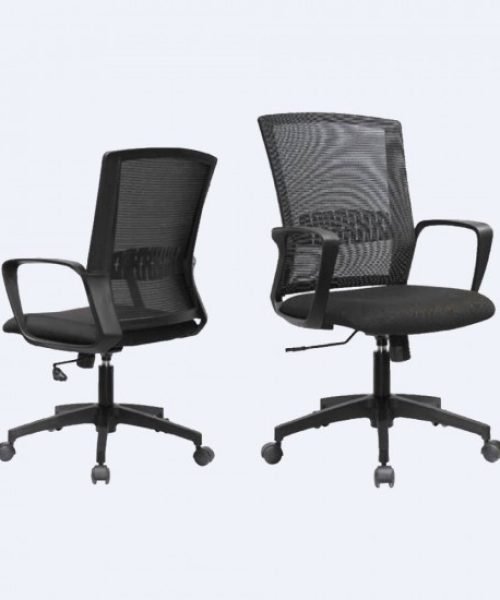 Ebarza Black Medium Back