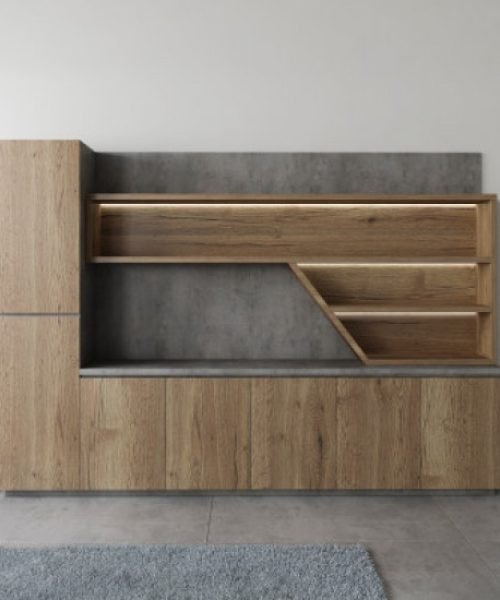 Paza Display Cabinet