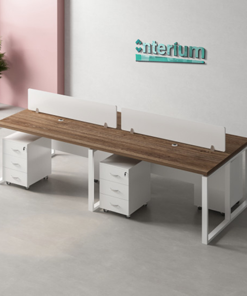 White pro Workstation Desk (1)